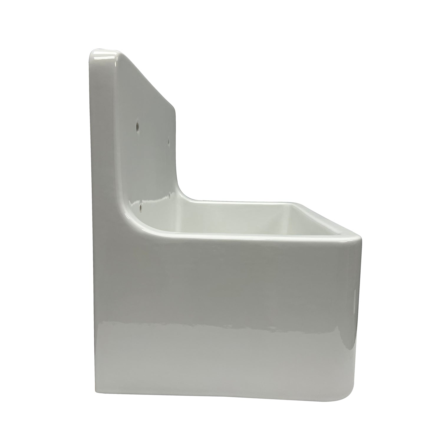 Barclay Cleaner — Lavabo de Pared Rectangular de Cerámica — imagen 3