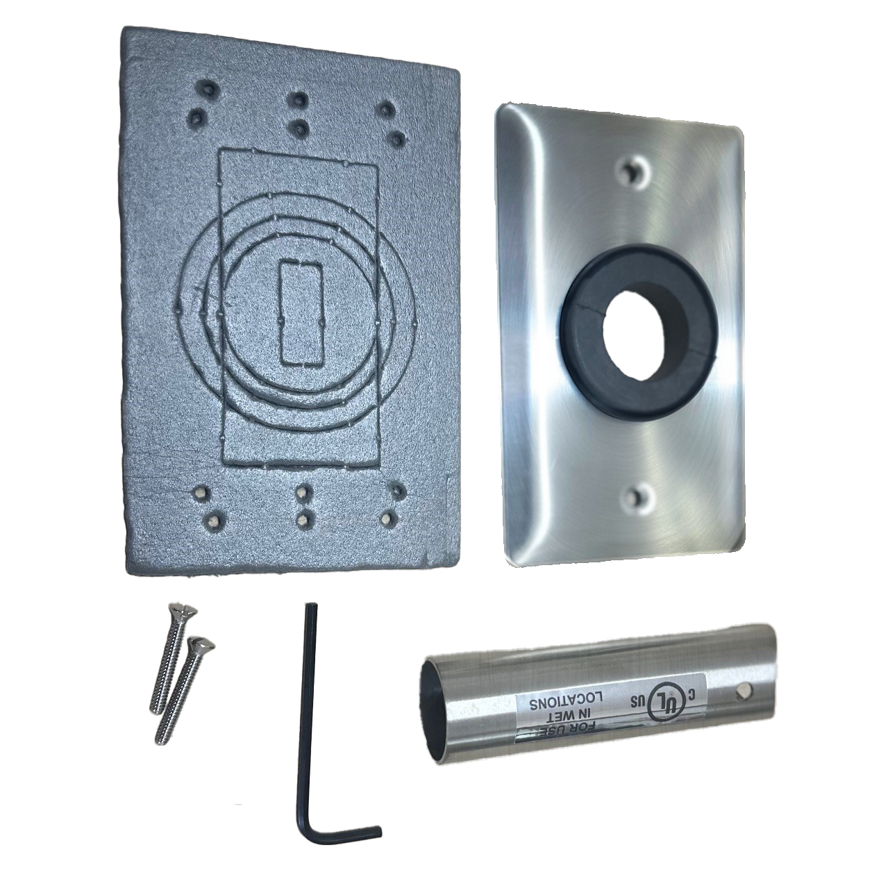 Cape Kit de Actualización Resistente a la Humedad - Níquel Satinado