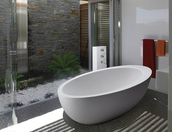 MTI Càscara bañera independiente de SculptureStone — vista de producto