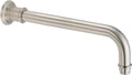 California Faucets Miramar Surtidor de Tina de Lujo para Pared (12") - Níquel Satinado