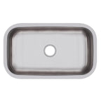 Elkay Tarja Dayton® Acero Inoxidable 30-1/2" x 18-1/4" x 8" de Un Tazón Bajo Cubierta — vista de producto