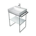 Duravit DuraSquare Consola para Lavabo 66 cm — Cromo Pulido