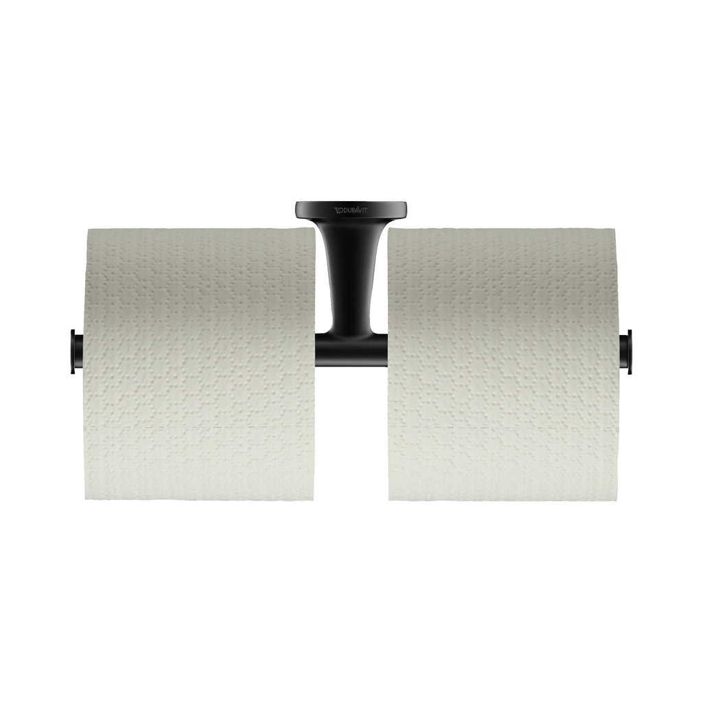 Duravit Starck T Portarrollo Doble de Papel Higiénico