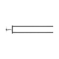 Duravit Starck T Toallero Doble 18 1/4"