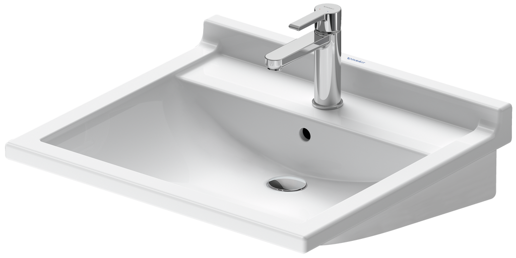 Duravit Starck 3 lavabo de Pared Blanco Brillante