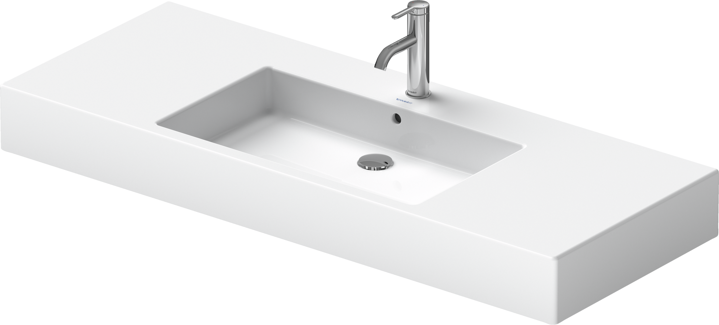 Duravit Vero lavabo de Pared Blanco Brillante