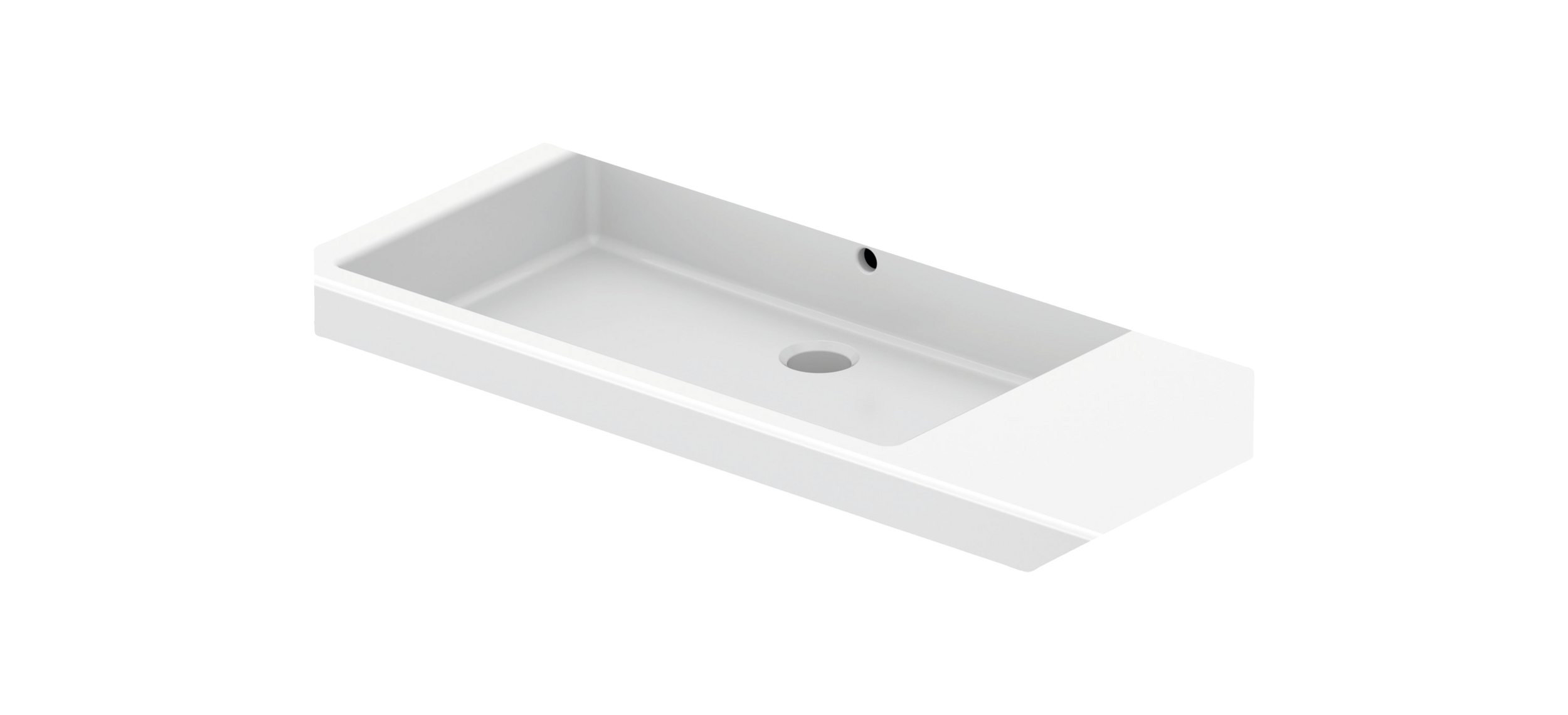 Duravit Vero lavabo de Pared Blanco Brillante