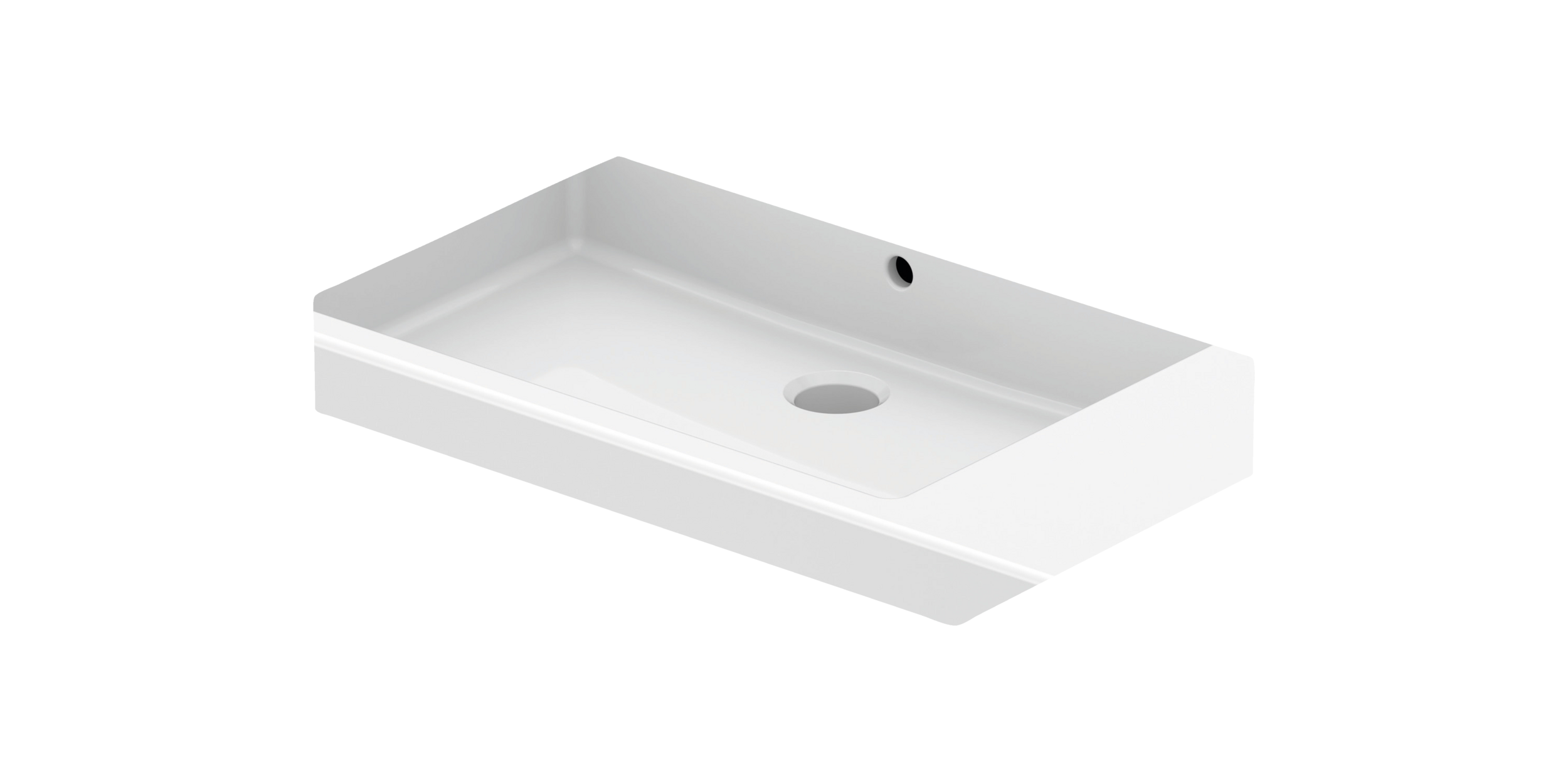 Duravit Vero lavabo de Pared Blanco Brillante
