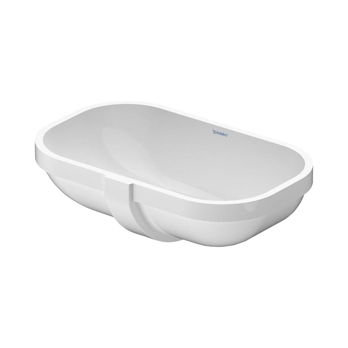 Duravit D-Code lavabo Bajo Cubierta Blanco Brillante