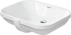 Duravit D-Code lavabo Bajo Cubierta Blanco Brillante
