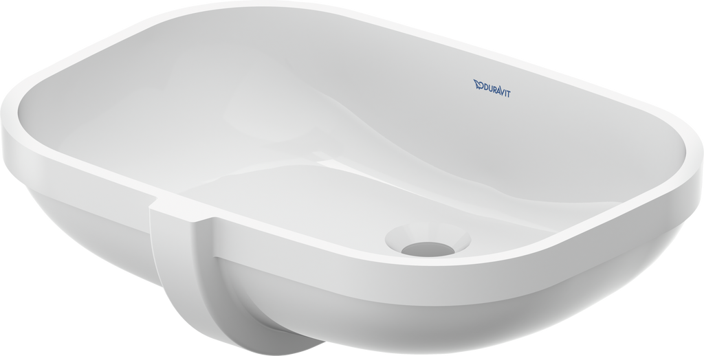 Duravit D-Code lavabo Bajo Cubierta Blanco Brillante