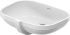 Duravit D-Code lavabo Bajo Cubierta Blanco Brillante