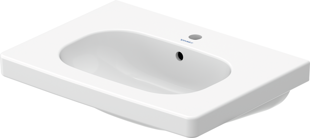 Duravit D-Code lavabo de Pared Blanco Brillante