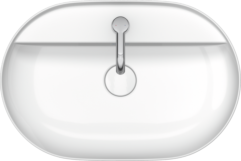 Duravit Luv lavabo de Sobreponer Blanco Brillante