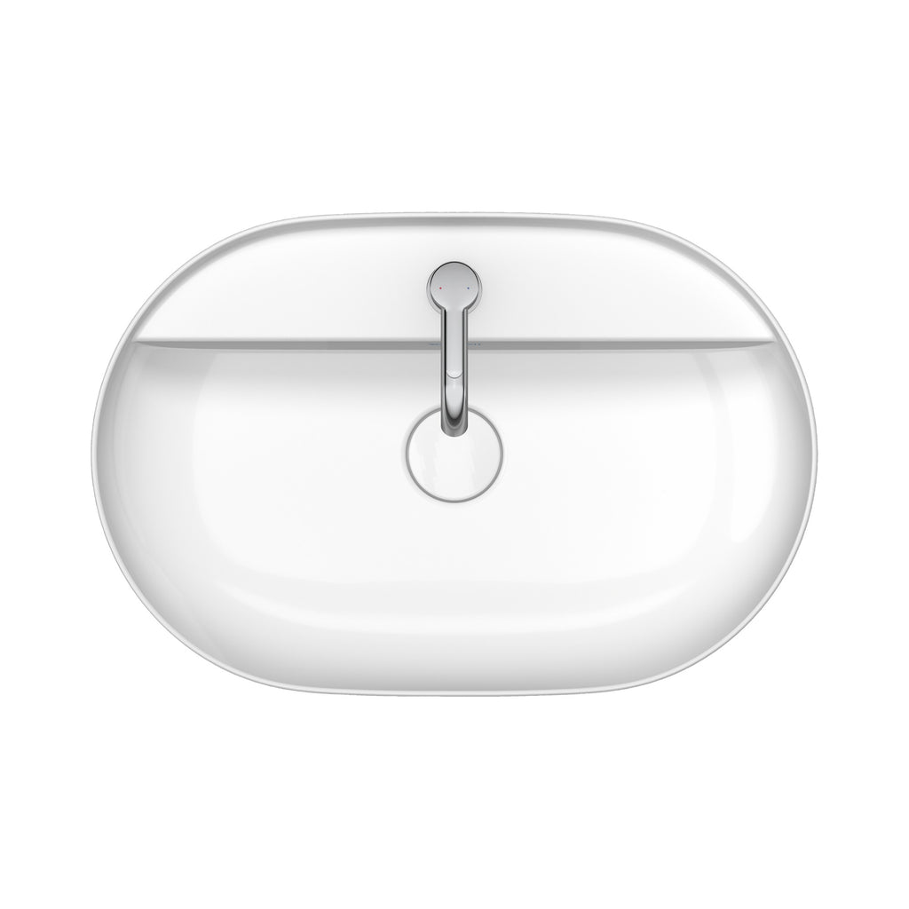 Duravit Luv lavabo de Sobreponer Blanco Brillante