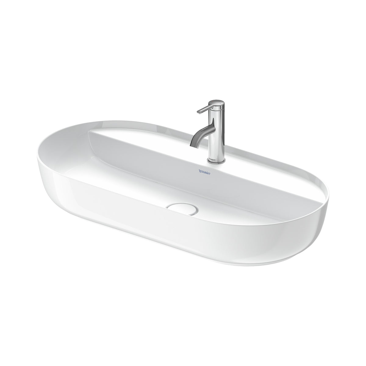 Duravit Luv lavabo de Sobreponer Blanco Brillante