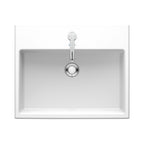 Duravit Vero Air lavabo de Empotrar Blanco Brillante — vista superior