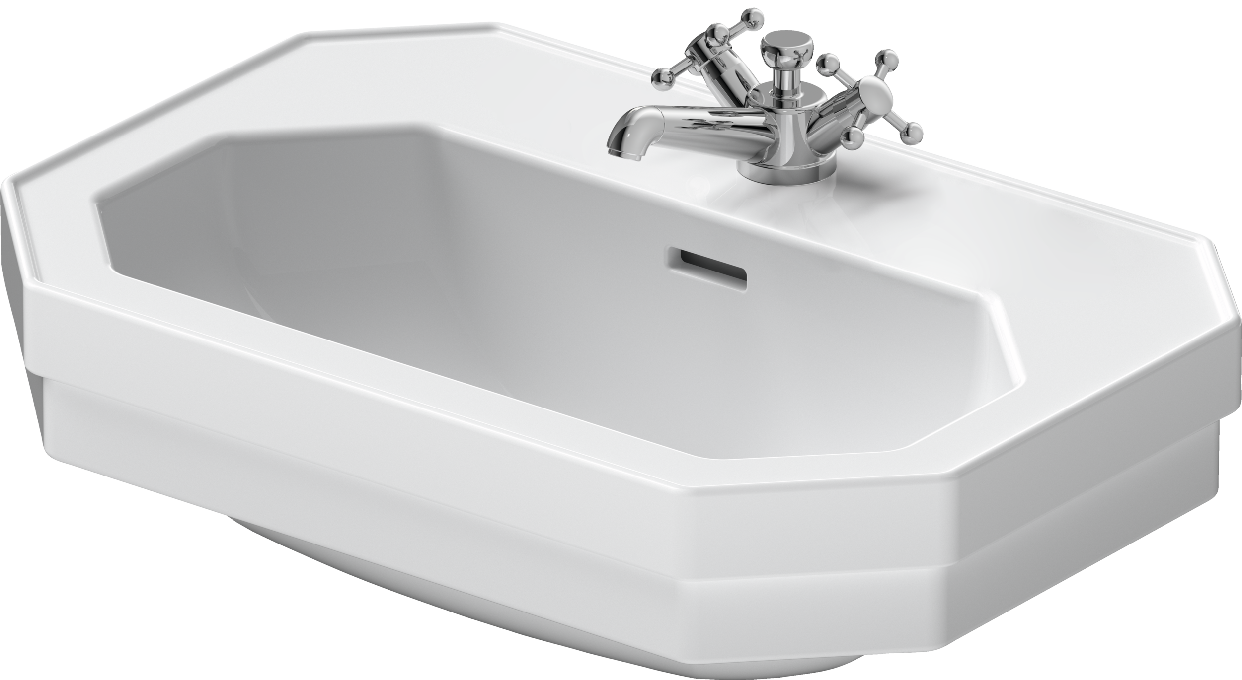 Duravit 1930 Series lavabo de Pared Blanco Brillante