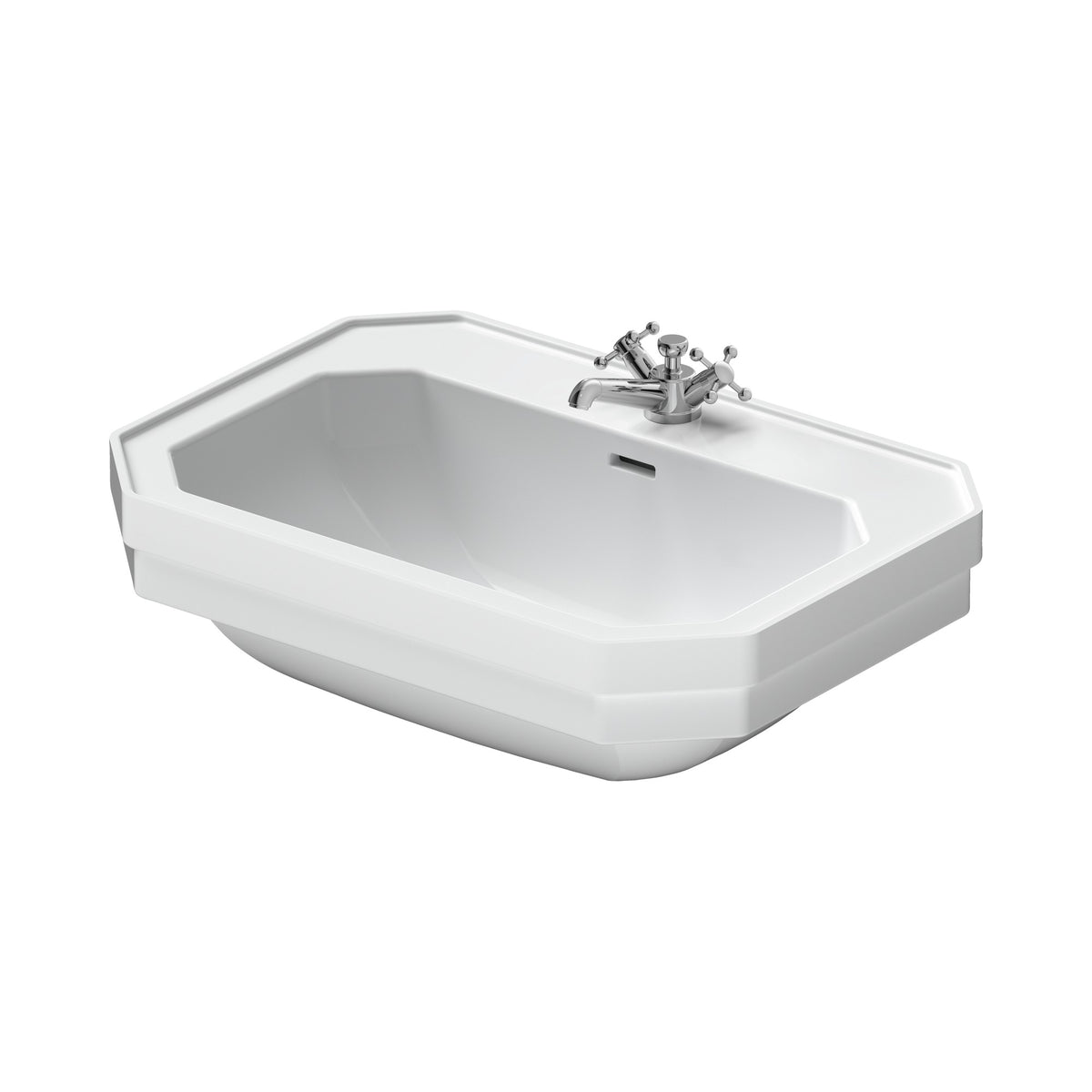 Duravit 1930 Series lavabo de Pared Blanco Brillante
