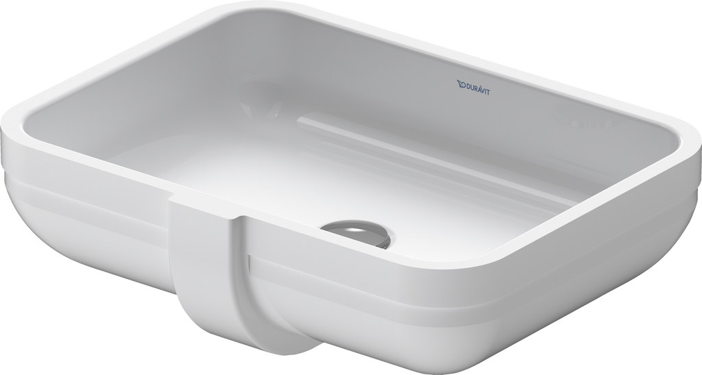 Duravit Happy D.2 lavabo Bajo Cubierta Blanco Brillante