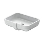 Duravit Happy D.2 lavabo Bajo Cubierta Blanco Brillante