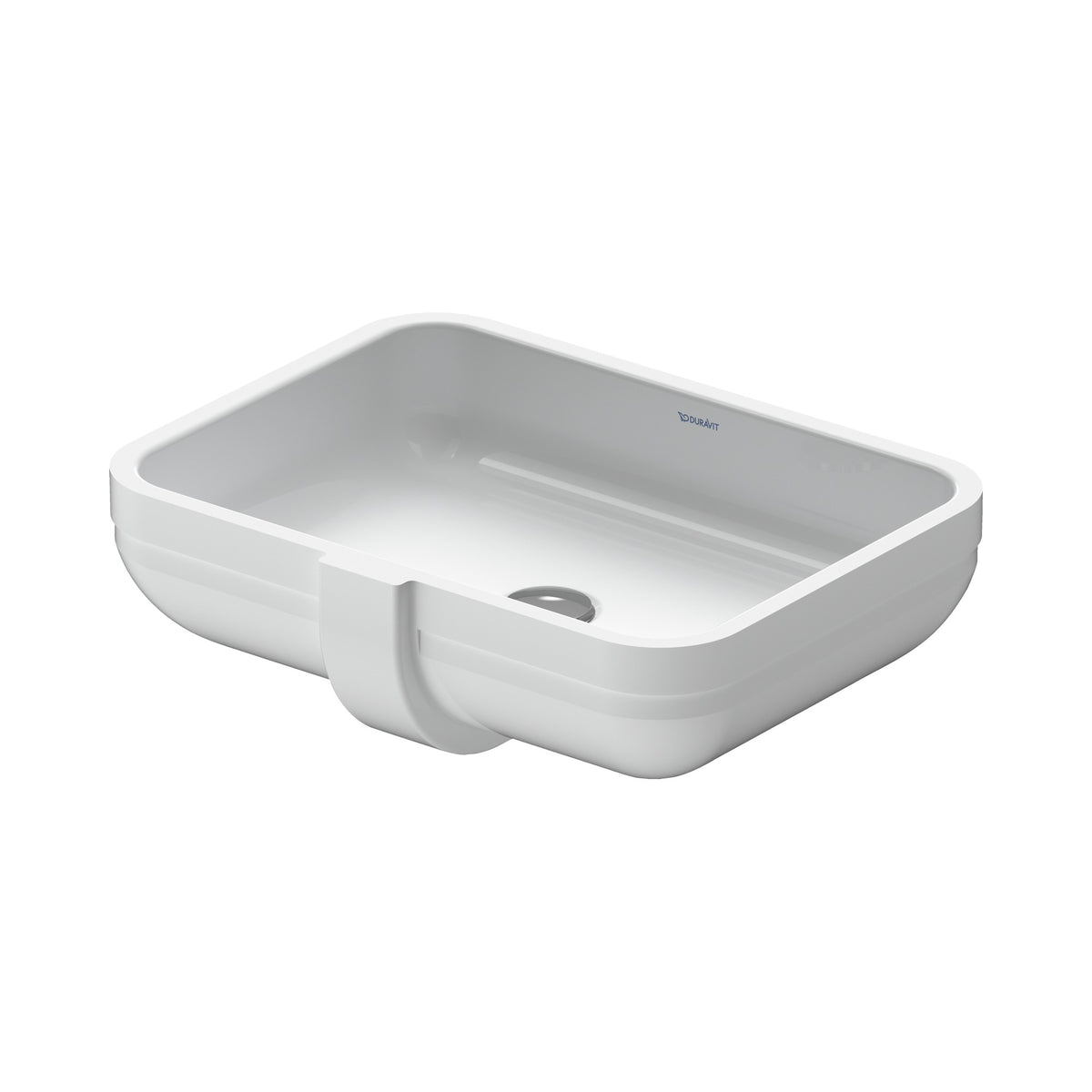 Duravit Happy D.2 lavabo Bajo Cubierta Blanco Brillante