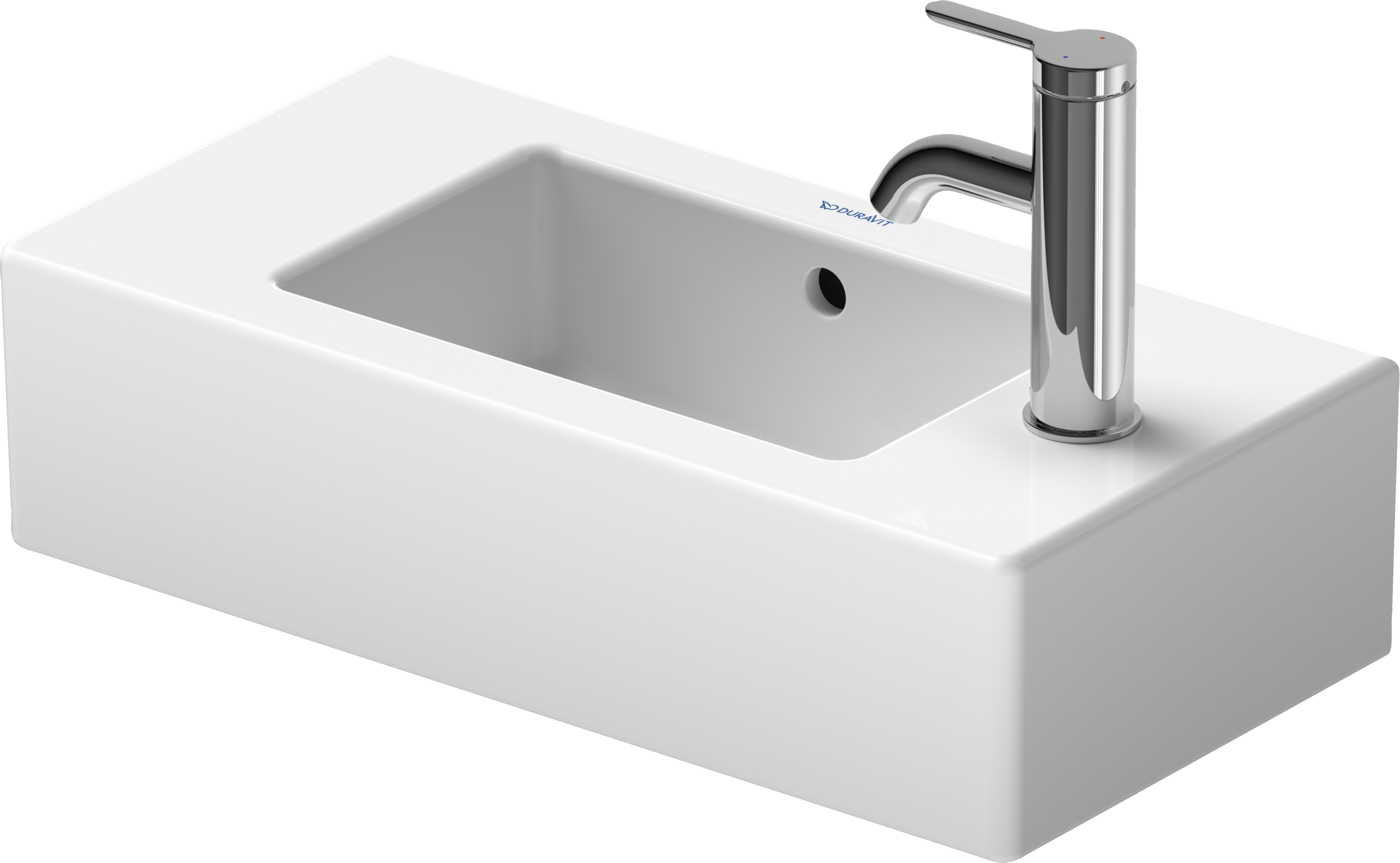 Duravit Vero lavabo de Pared Blanco Brillante