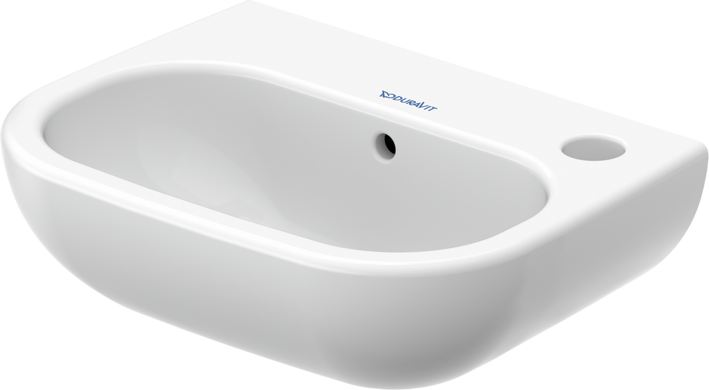 Duravit D-Code lavabo de Pared Blanco Brillante