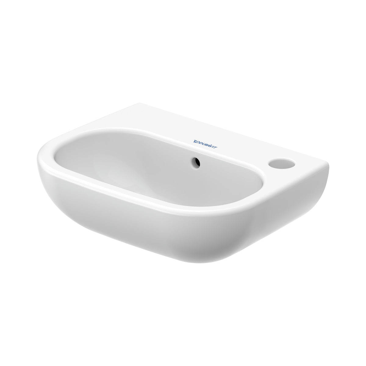 Duravit D-Code lavabo de Pared Blanco Brillante