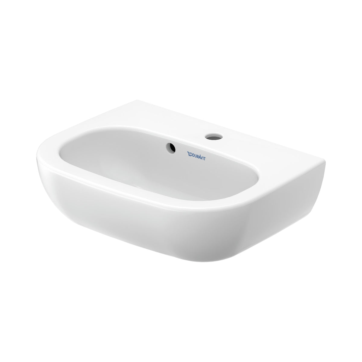 Duravit D-Code lavabo de Pared Blanco Brillante