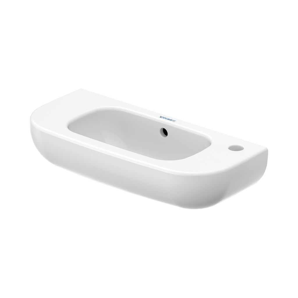 Duravit D-Code lavabo de Pared Blanco Brillante