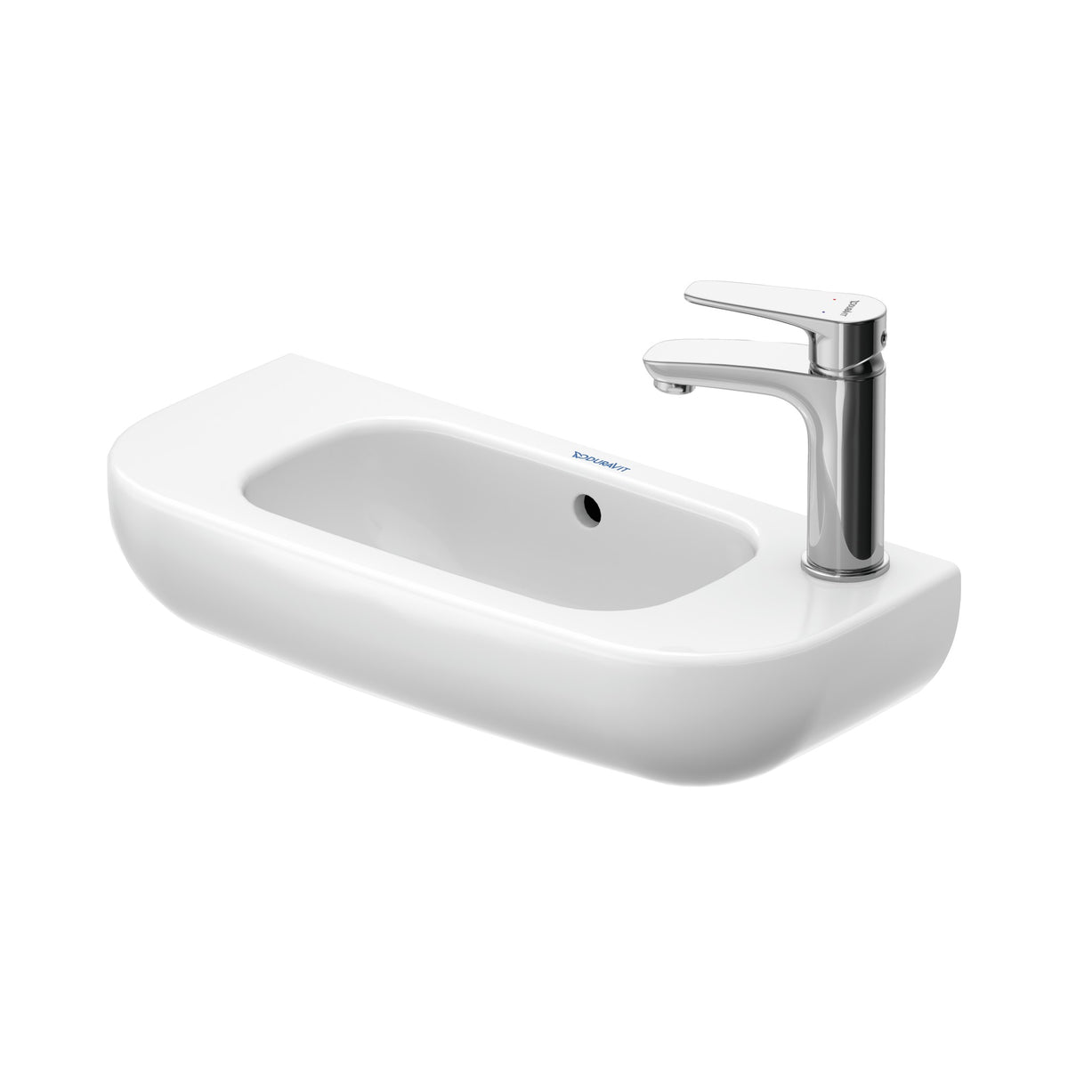 Duravit D-Code lavabo de Pared Blanco Brillante