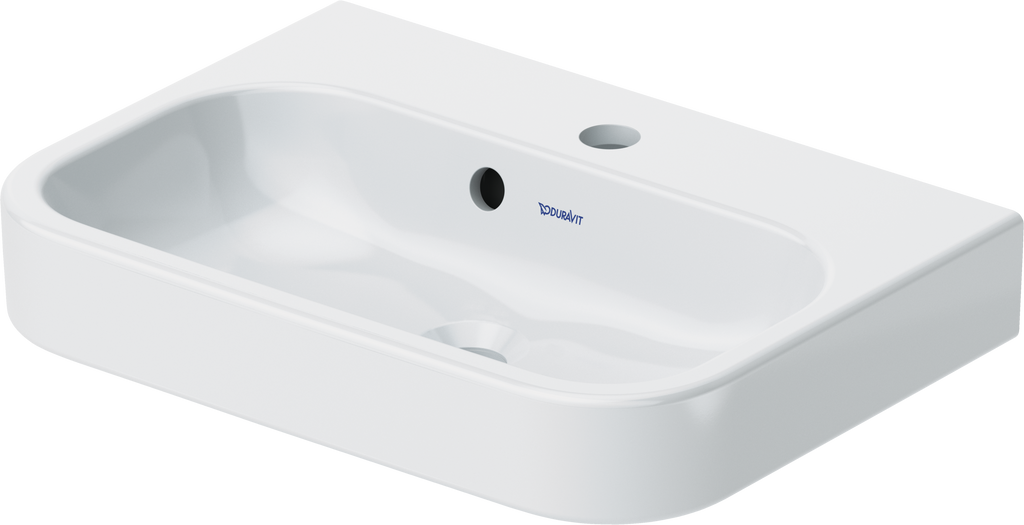 Duravit Happy D.2 lavabo de Pared Blanco Brillante