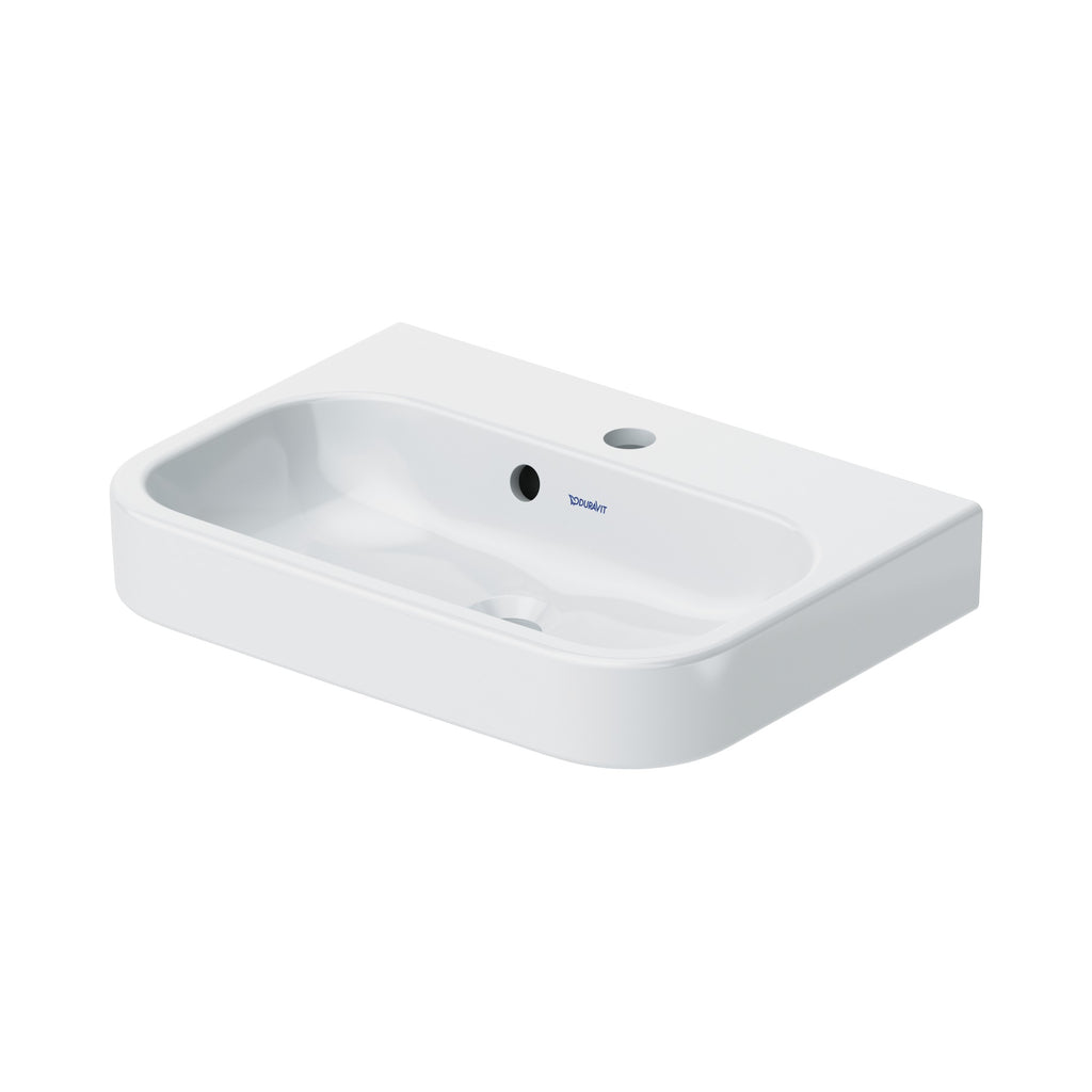 Duravit Happy D.2 lavabo de Pared Blanco Brillante
