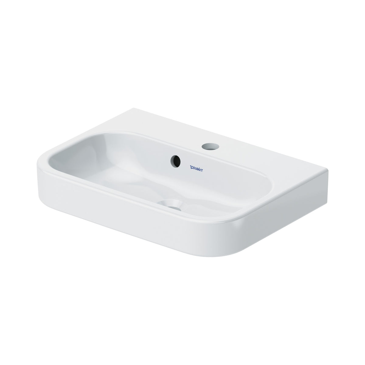 Duravit Happy D.2 lavabo de Pared Blanco Brillante