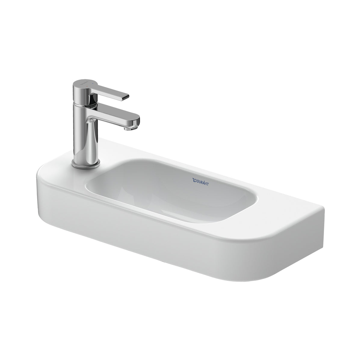 Duravit Happy D.2 lavabo de Pared Blanco Brillante