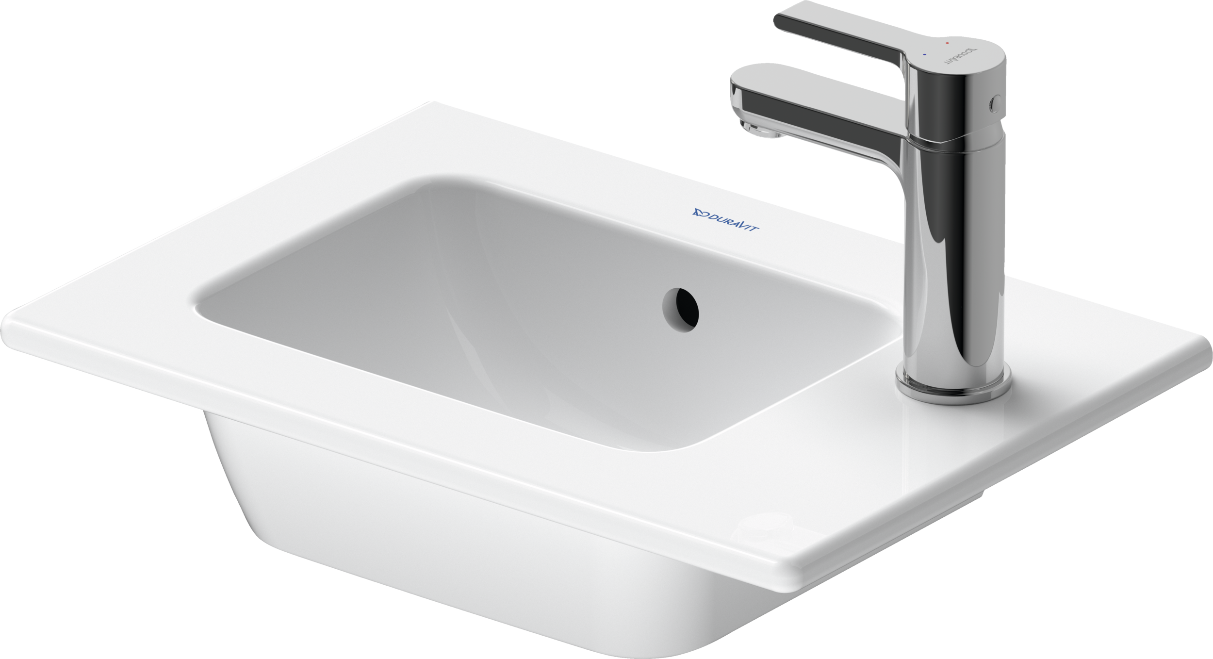 Duravit ME by Starck lavabo de Pared Blanco Satinado Mate