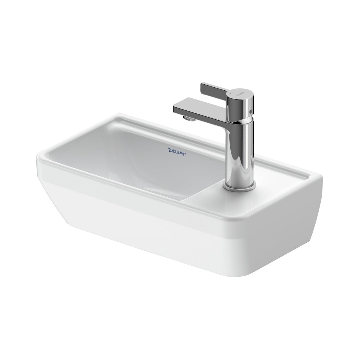 Duravit D-Neo lavabo de Pared Blanco Brillante