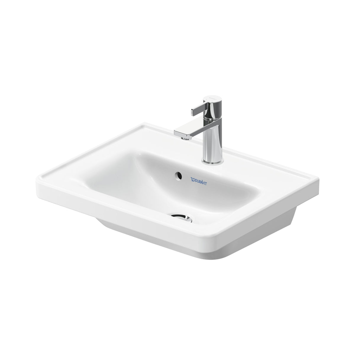Duravit D-Neo lavabo de Pared Blanco Brillante