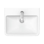 Duravit Duravit No.1 lavabo de Pared Blanco Brillante — vista superior