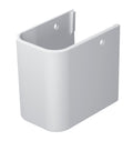 Duravit Happy D.2 Semipedestal (Cubre Sifón) para Lavabo — 31 cm de Ancho