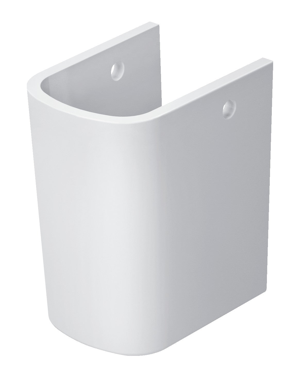 Duravit DuraStyle Semipedestal (Cubre Sifón) para Lavabo — 23 cm de Ancho