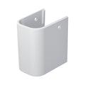 Duravit Happy D.2 Semipedestal (Cubre Sifón) para Lavabo — 28 cm de Ancho