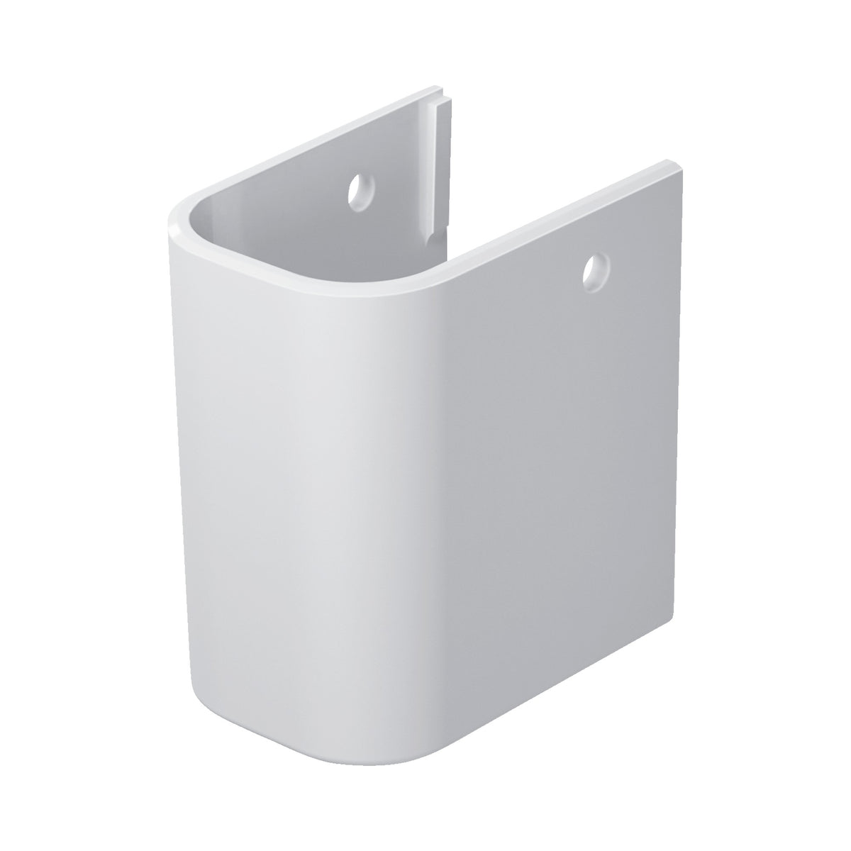 Duravit Happy D.2 Semipedestal (Cubre Sifón) para Lavabo — 28 cm de Ancho