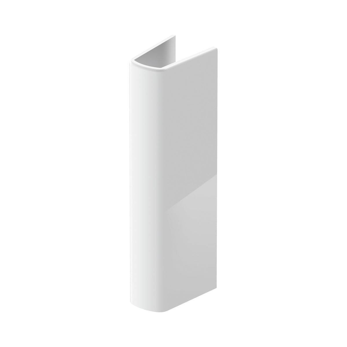 Duravit D-Code Pedestal para Lavabo — 70 cm de Altura