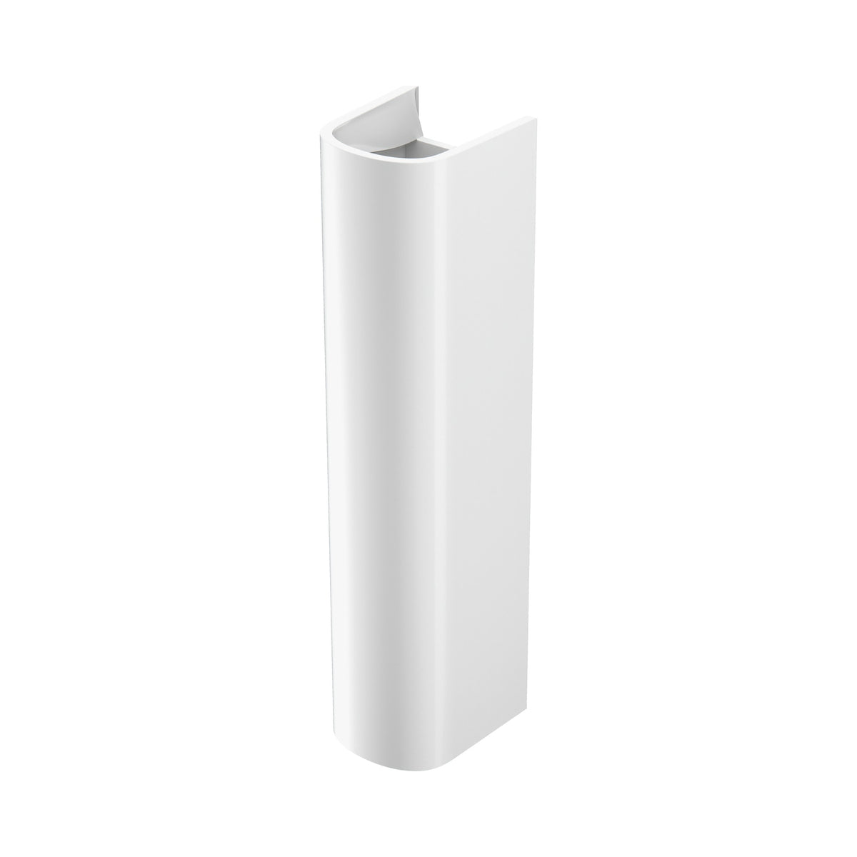 Duravit D-Code Pedestal para Lavabo — 72 cm de Altura