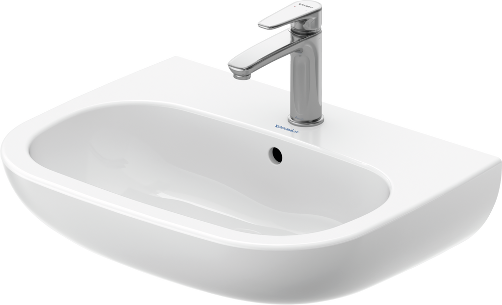 Duravit D-Code lavabo de Pared Blanco Brillante
