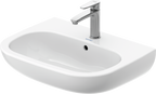 Duravit D-Code lavabo de Pared Blanco Brillante