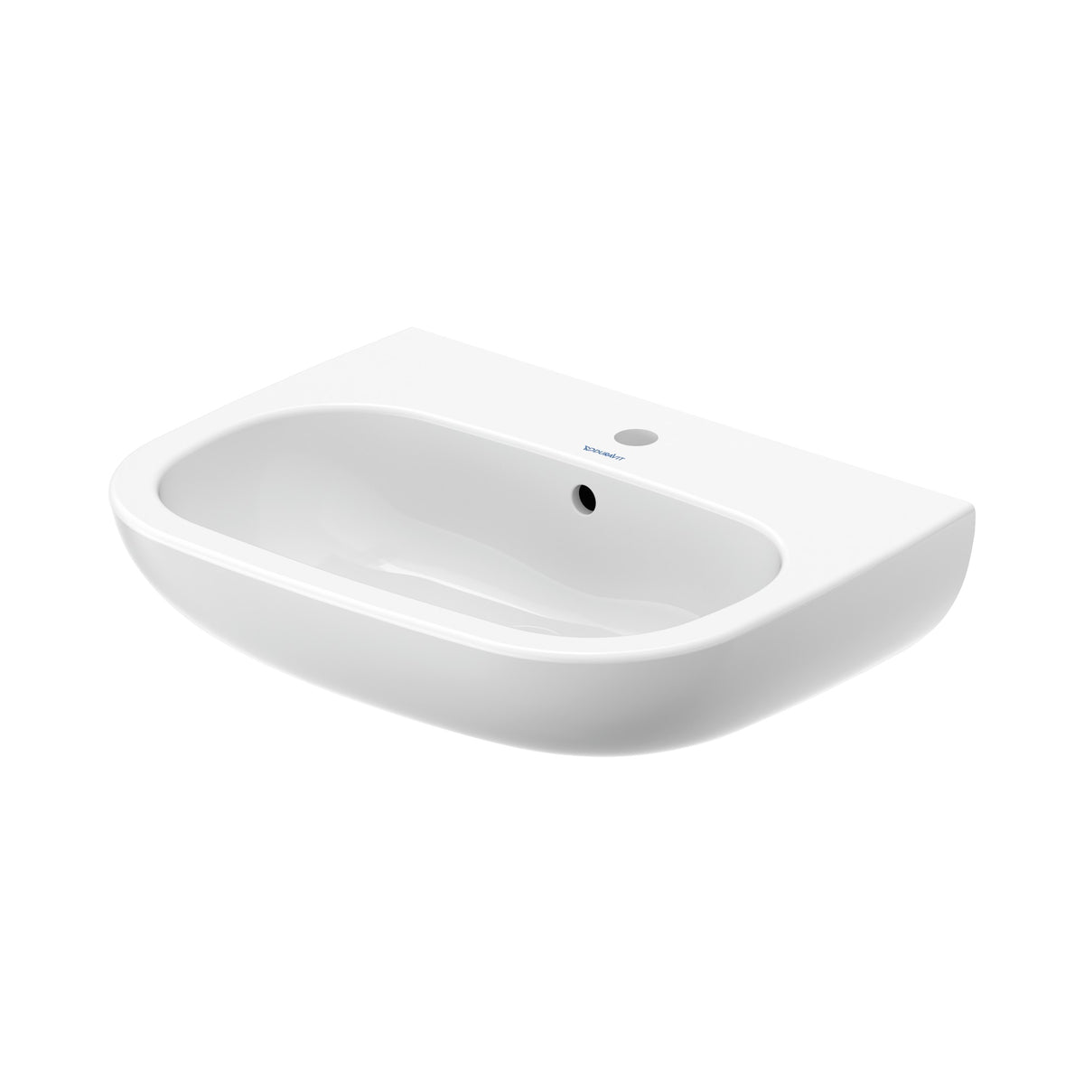 Duravit D-Code lavabo de Pared Blanco Brillante