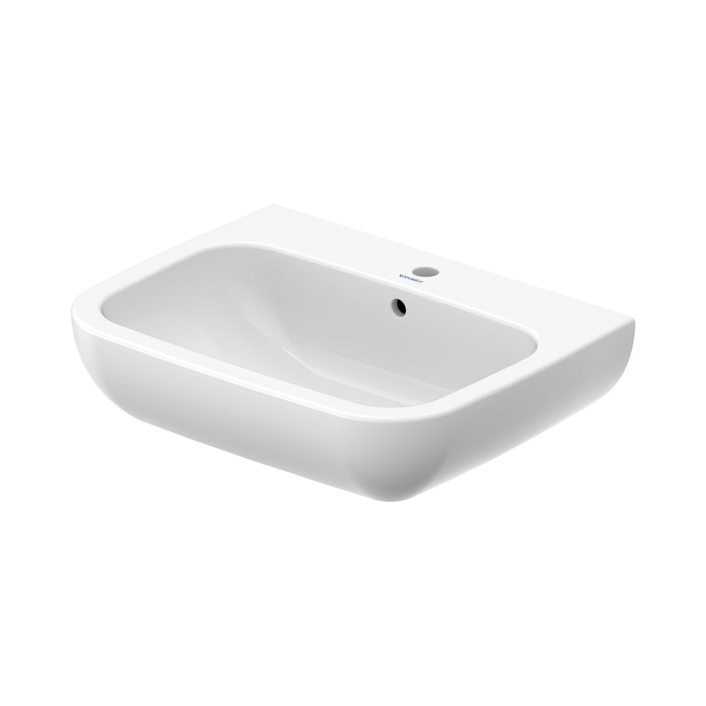 Duravit D-Code lavabo de Pared Blanco Brillante